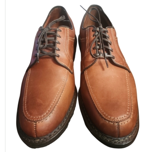 Allen Edmomds Size 12 D 1951 Wilbert Comfort Lace Up Made In USA Leather Brown main image 9